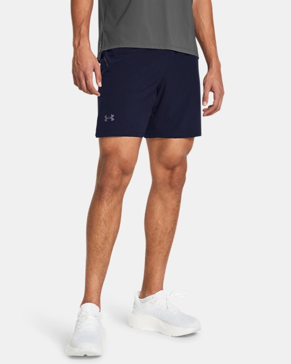 Men's UA Launch Elite 7'' Shorts, Blue, pdpMainDesktop image number 0
